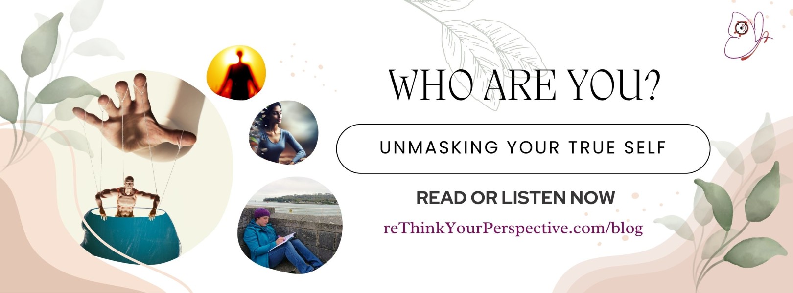 Who are you blog banner