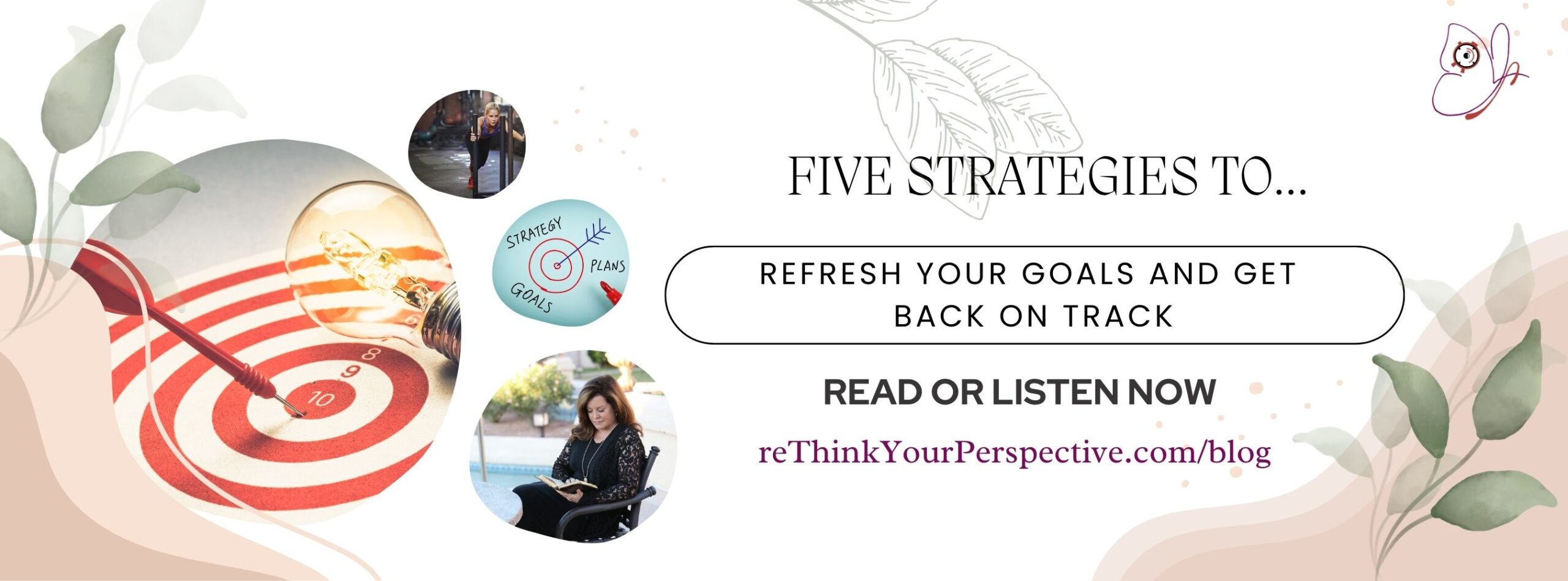 Blog Banner five strategies to refresh goals