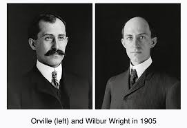 The Wright Brothers in 1905. https://facts.uk/facts-about-the-wright-brothers/