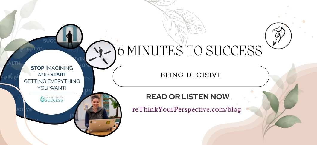 Blog banner for the article on being decision