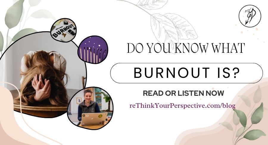 Blog banner for the do you know what burnout is post.