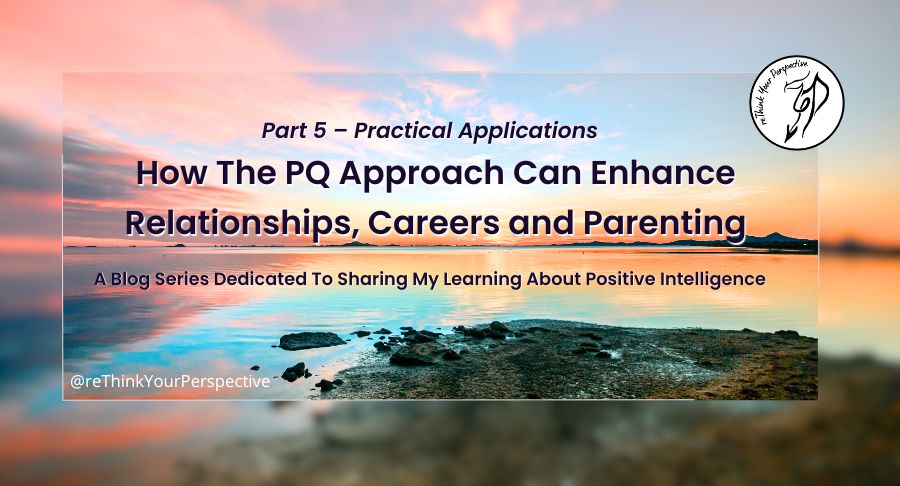 Blog banner for part 5 of the PQ approach series looking at the practical applications of the PQ Approach