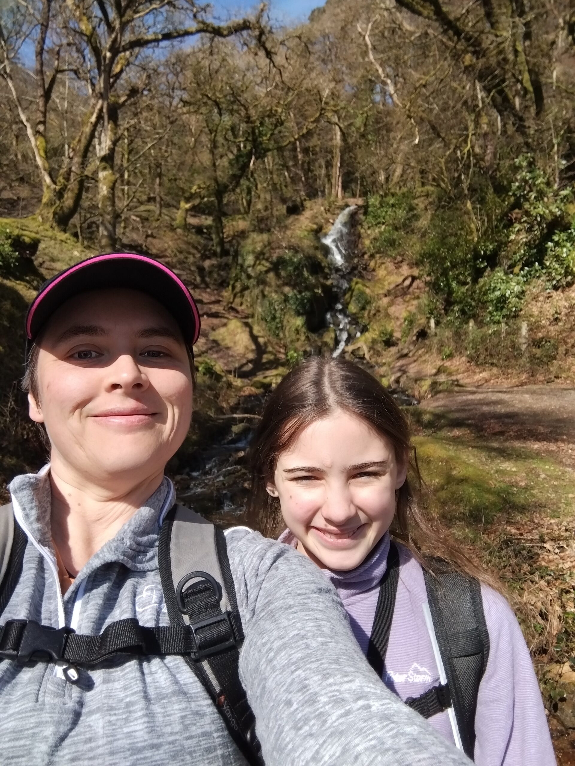 Jaiye and her daughter exploring Dartmoor as part of a sneaky Easter Egg hunt in 2026.